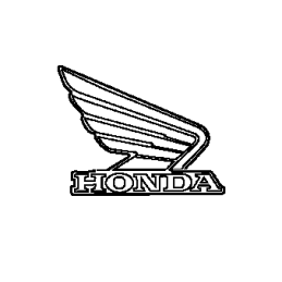 Mark Right Fuel Tank Honda...
