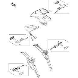 Clignotant Avant Droit Kawasaki Versys 650 2015/2021