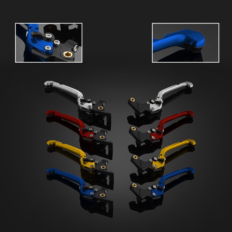 Leviers Courts En Aluminium Pour Yamaha MT-09 (2021-2023) - Embrayage Et Frein, Billet, J-TECH