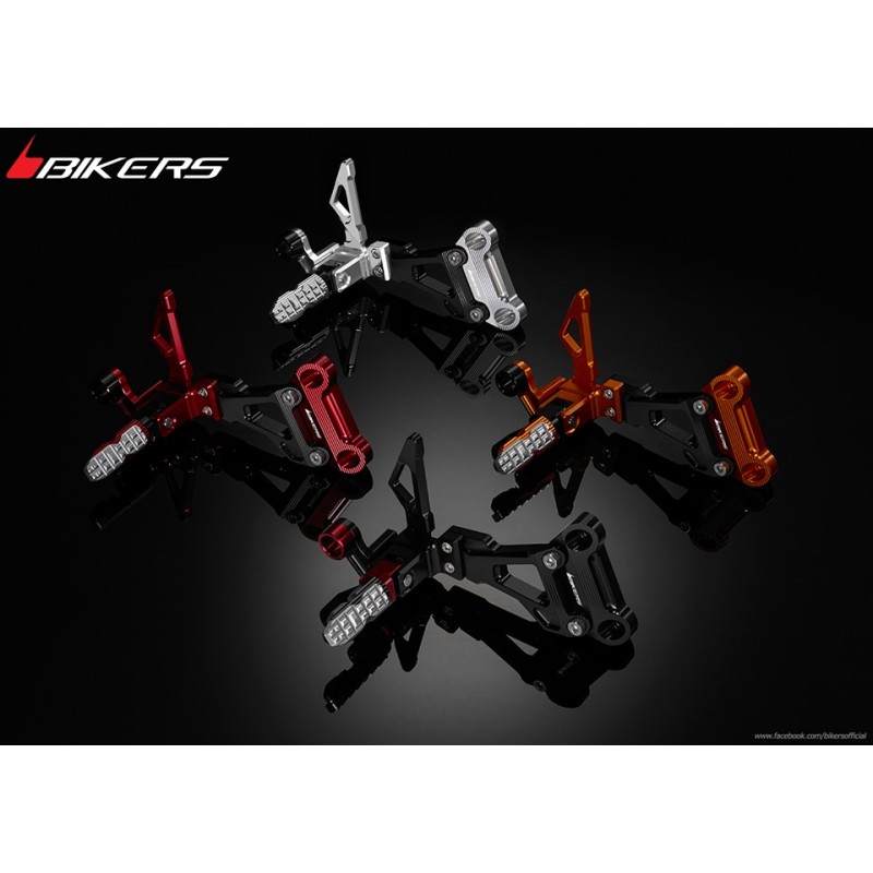 Rear Footrest Set Bikers Honda CB300F CBR300R Rear Footrest Set Bikers Honda CB300F CBR300R