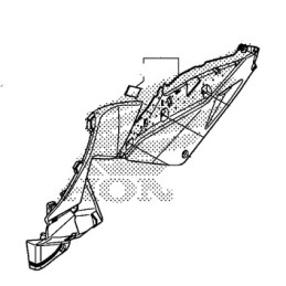 Couvre Flanc gauche Honda CB300F