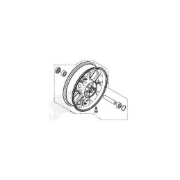 Rear Wheel Honda CB 500...
