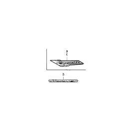 Mark Sticker Front Cowling...