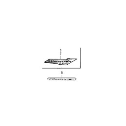 Mark Sticker Front Cowling...