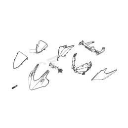 Panel Meter Honda CBR500R 2024 2025 64261-MLR-D00