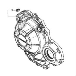 Couvre Carter Droit Honda CB500X 2019 2020 2021