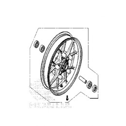 Front Wheel Honda NX500 2024