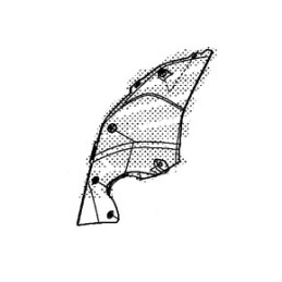 Intérieur Flanc Droit Honda CB300F