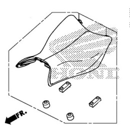 Seat Single Driver Honda CBR300R