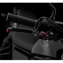Poignée Frein Avant Réglable Pliable Noir Bikers Honda CMX 500 Rebel 2017 2018 2019