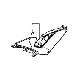 Couvre Flanc gauche Honda CBR300R