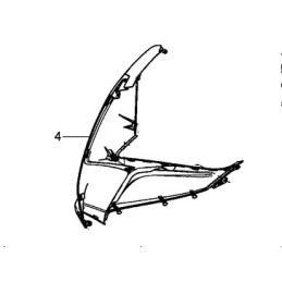 Carénage Avant Droit Honda PCX 125/150 v3 2014-2015