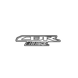 Autocollant Sticker Logo Flanc Avant Honda CBR300R