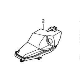 Intérieur Boite à gants Supérieure Honda PCX 125/150 v3 2014-2015