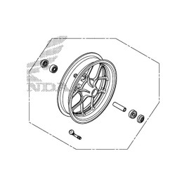 Front Wheel Honda MSX GROM...