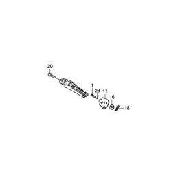 Mounting Set Bar Pillion...