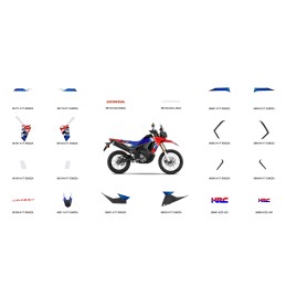 Kit Stickers Complet Honda...
