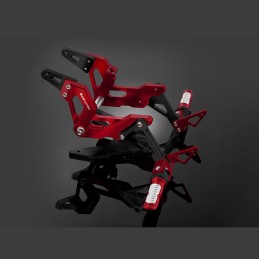 Rear Footrest Set Bikers...