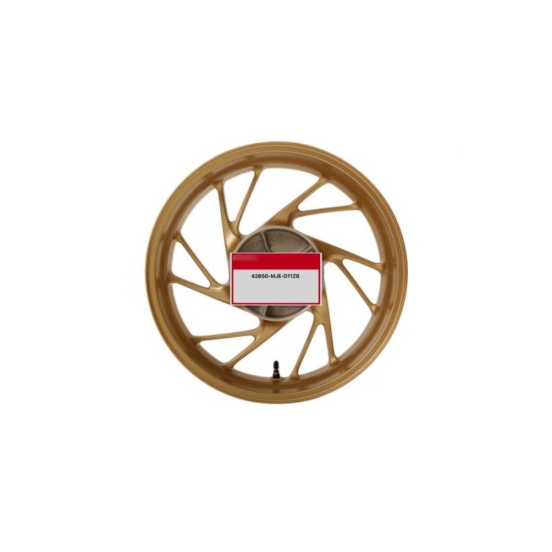 Rear Wheel GOLD Honda CB650F 2014 2015 2016 42650-MJE-D11ZB