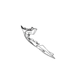 Carénage Inférieur Gauche Kawasaki ER6f Ninja 650R 2009/10/11