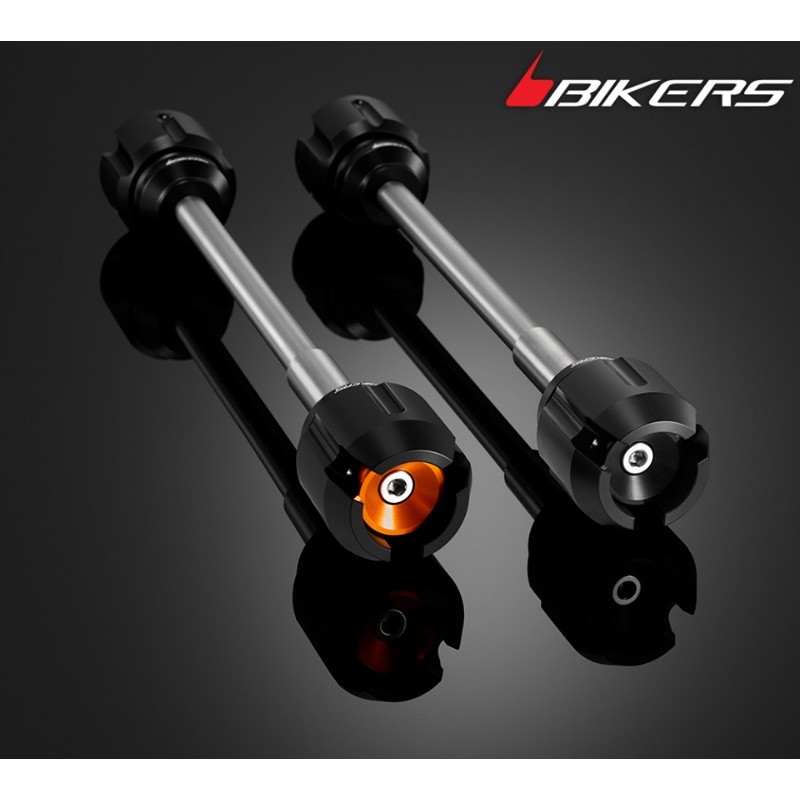 Front wheel Axle with Protections Bikers Ktm RC 200 / 390 Front wheel Axle with Protections Bikers Ktm RC 200 / 390