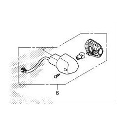 Winker left rear Honda Msx 125 / Grom 125