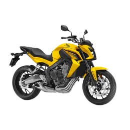 Flanc Avant Gauche Jaune Perle Queen Bee Honda CB650F