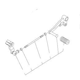 Shift Pedal Gear Yamaha YZF R3 / R25