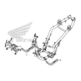  Support Honda PCX 125/150 v3 2014-2015