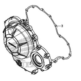 Joint Couvre Carter Droit Honda CB500X