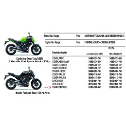 Reservoir Essence Kawasaki ER6n 650