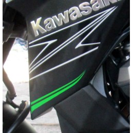 Sticker Motif Flanc Avant Gauche Kawasaki Z800