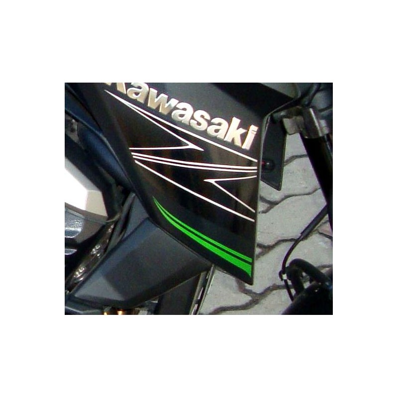 Sticker Motif Flanc Avant Droit Kawasaki Z800