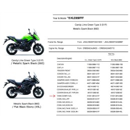Reservoir Essence Kawasaki Versys 650 2015/2021