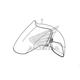 Garde Boue Avant Honda Forza 300