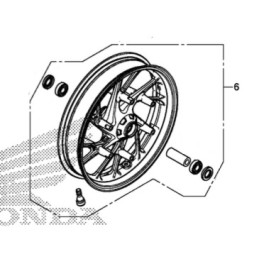 Front Wheel Honda CBR 650F