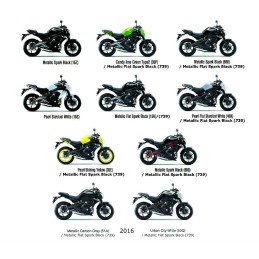 Couvre Reservoir Essence Kawasaki ER6n 650