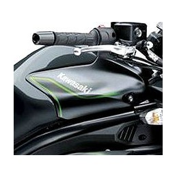 Pattern Right Tank Cover 2016 Kawasaki ER6N 650 METALLIC CARBON GRAY