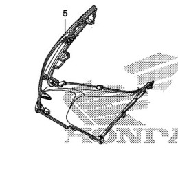 Front Right Side Pane Honda PCX 125/150 v1 v2