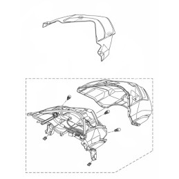 Couvre Feux Arrière Yamaha NMAX