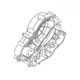 Cover Crankcase Right Yamaha YZF R15