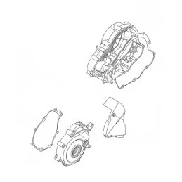 Couvre Carter Droit Yamaha YZF R15