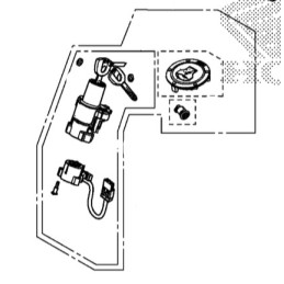 Key Set Honda CB650F