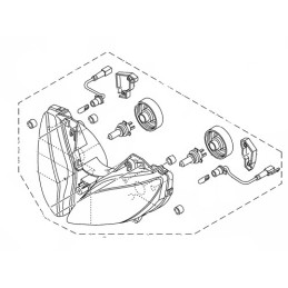 Headlight Yamaha YZF R15