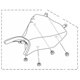 Single Driver Seat Yamaha MT-03 / MT-25
