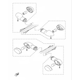 Clignotant Avant Gauche Yamaha MT-03 / MT-25