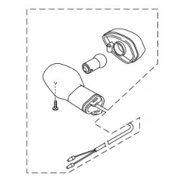 Rear Winker Right Yamaha MT-03 / MT-25