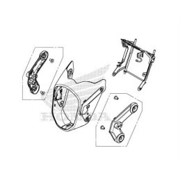 Carénage Face Avant Droit Honda Msx 125 / Grom 125