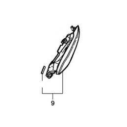 Carénage Arrière Gauche Honda CBR 650F