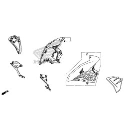Shroud Left Honda CB500X 2016 2017 2018